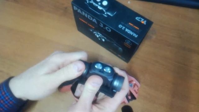 Распаковка фонаря Яркий луч PANDA 3.0/налобный фонарь смотреть онлайн