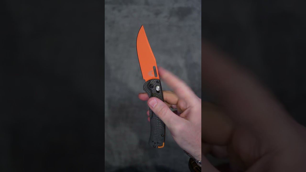 BENCHMADE НОЖ СКЛАДНОЙ НО ОХОТНИЧИЙ! #knife смотреть онлайн