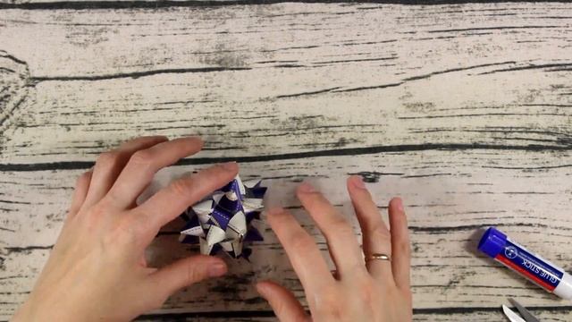 Бантики из бумаги для подарочной упаковки своими руками. Мастер- класс смотреть онлайн