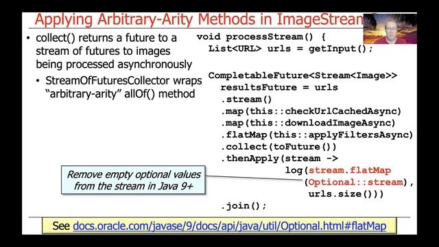 The Java CompletableFuture ImageStreamGang Case Study: Applying Arbitrary-Arity Methods смотреть онлайн