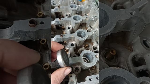 Замена заглушки ГБЦ, двигатель EP 6 и с чего подходит! смотреть онлайн