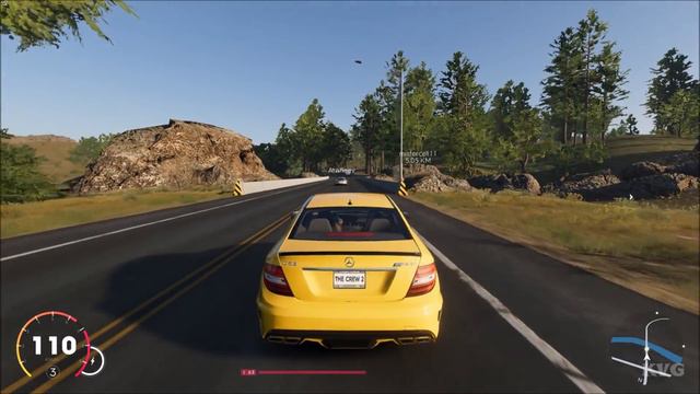 The Crew 2 - Mercedes-Benz C63 AMG Coupe Black Series 2012 (Custom) - Open World Free Roam Gameplay смотреть онлайн