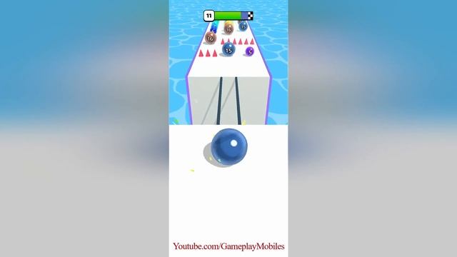 Marble Run 3D Color Ball Race - Gameplay Walkthrough - Levels 1-20 смотреть онлайн