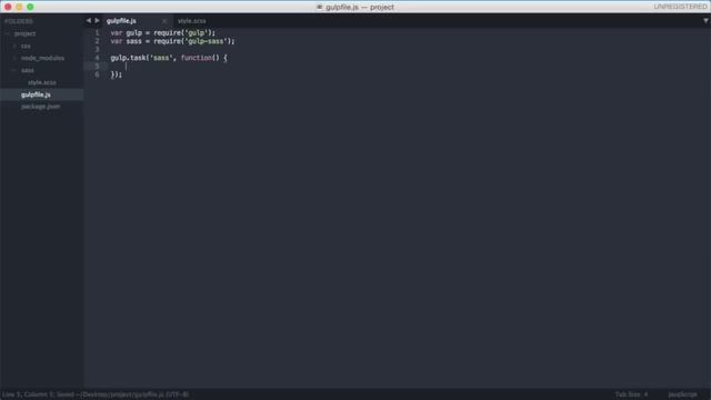 Gulp.js - Compiling Sass смотреть онлайн