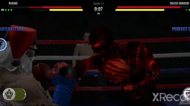 Bad Santa vs Death Shroud(Real Boxing 2)Trick or Treat Challenge смотреть онлайн