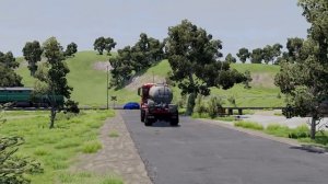 Машины против рельсов #13 – BeamNG.Drive