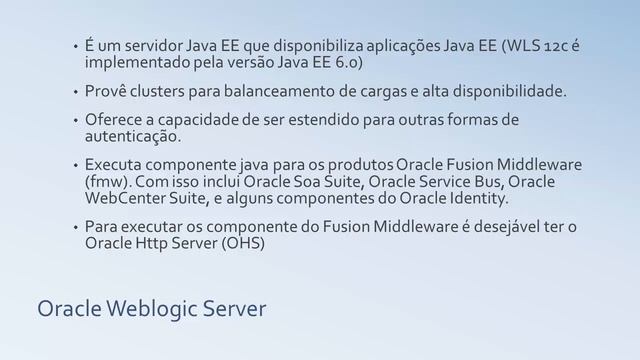Aula Weblogic 12C - Aula1 смотреть онлайн