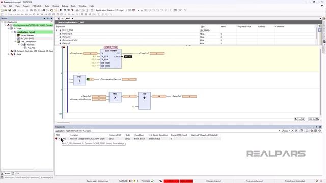 PLC Programming Debugging: Breakpoints in CODESYS смотреть онлайн