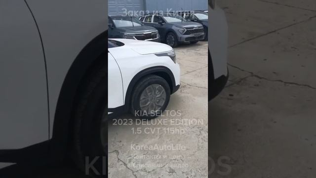 Заказ из Китая KIA SELTOS 2023 DELUXE EDITION 1.5 CVT 115hp смотреть онлайн