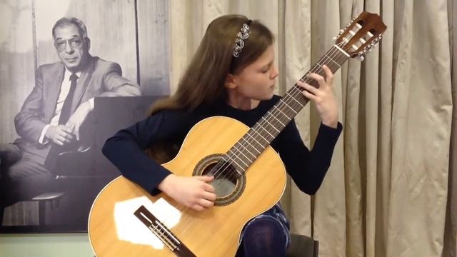 Марусина Мария - Ф. Таррега - Полька " Розита " смотреть онлайн