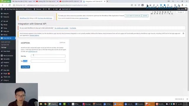 Hướng Dẫn Tích Hợp reCAPTCHA v3 WordPress Chống Spam | Phúc Hoàng IT смотреть онлайн
