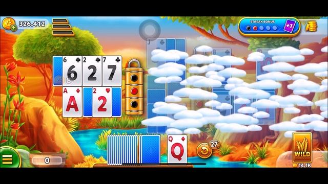SOLITAIRE GAME| SOLITAIRE GRAND HARVEST - REVIEW GAMEPLAY LEVEL 1248-1253_3 stars смотреть онлайн
