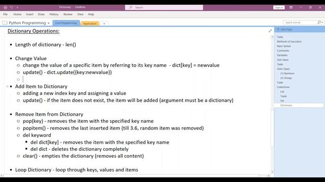 Python Programming - 6 - Collections - Dictionaries in detail | Python Programming in Tamil смотреть онлайн