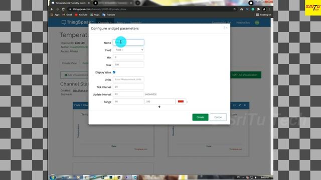 Temperature and Humidity monitoring system using Nodemcu with Thingspeak | DHT11 sensor project смотреть онлайн