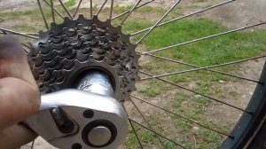 Как снять трещетку с колеса велосипеда