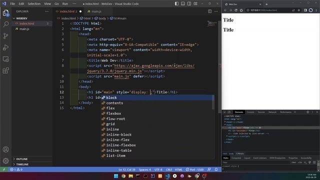 jQuery Crash Course Lesson #2 - Syntax смотреть онлайн