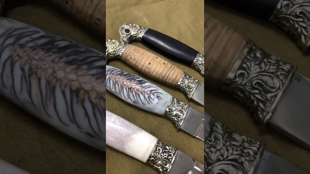 Казачий пластунский нож / нож с длинным клинком / сталь Д2 смотреть онлайн