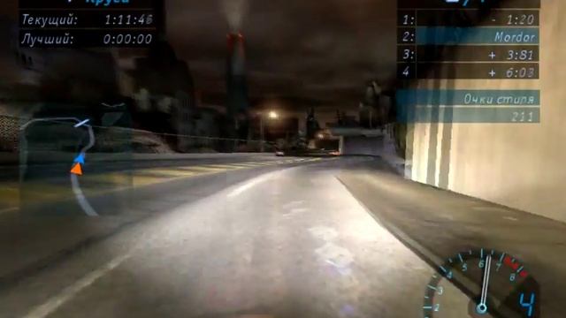 NFS Underground (2003) - Nissan Sentra SE-R Spec V - Переезд (Кольцо, обратно) смотреть онлайн