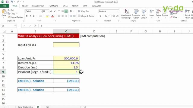 How to Calculate Home loan EMI in Excel? смотреть онлайн