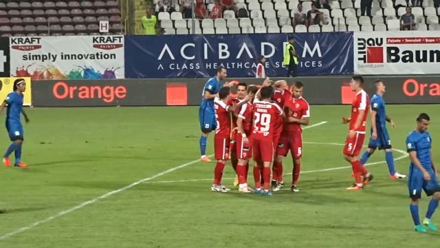 Liga 1. Gol Adam Nemec Dinamo Bucuresti 3-1 CSM Poli Iasi 17.9.2016 смотреть онлайн