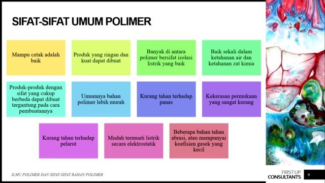 ILMU POLIMER DAN SIFAT-SIFAT BAHAN POLIMER смотреть онлайн