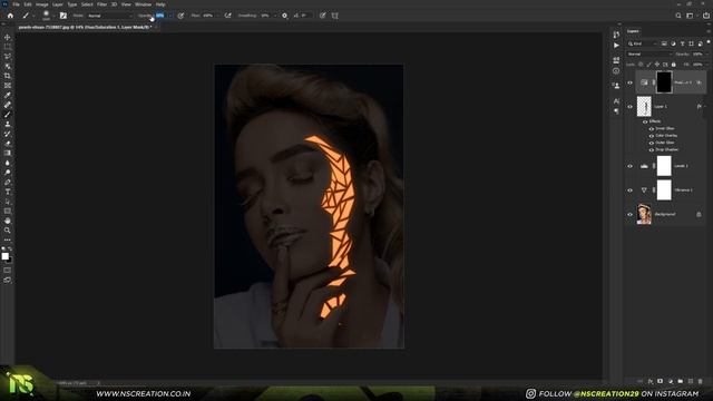 Easy Glow Effect - Photoshop Tutorial | Glowing Effect смотреть онлайн