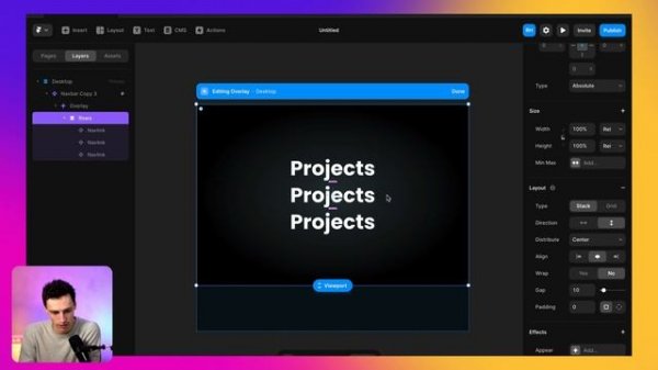 Framer Tutorial: Creating a Full Menu Navigation