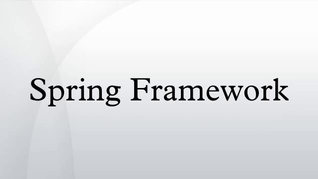 Spring Framework смотреть онлайн
