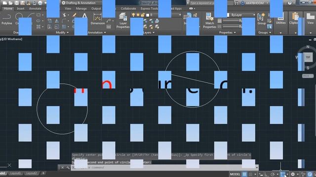 draw circles like a pro in AutoCAD 2016/17/19 смотреть онлайн