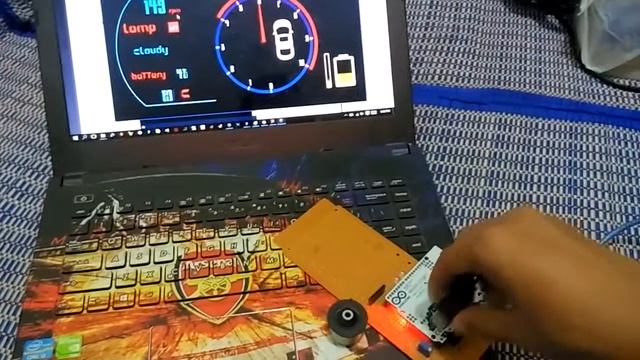 GUI Between Processing and Arduino (Cakrawala EV) смотреть онлайн