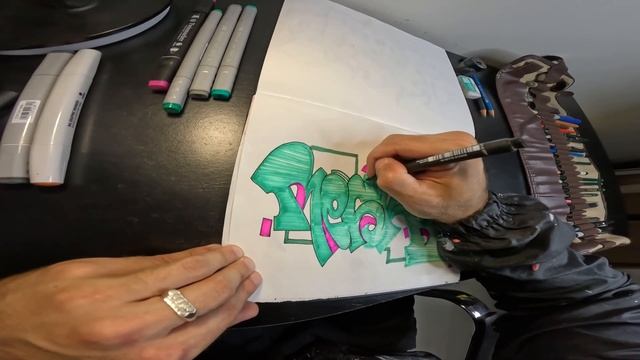 Resk12 Graffiti Sketchbook Tour + last Sketch смотреть онлайн