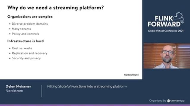 Fitting Stateful Functions into a streaming platform смотреть онлайн