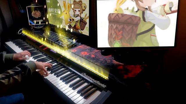 Yaoyao: Immaculate Ardency/Genshin Impact Character Demo Advanced Piano arrangement смотреть онлайн