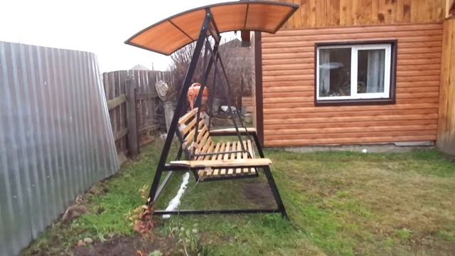 садовые качели своими руками смотреть онлайн