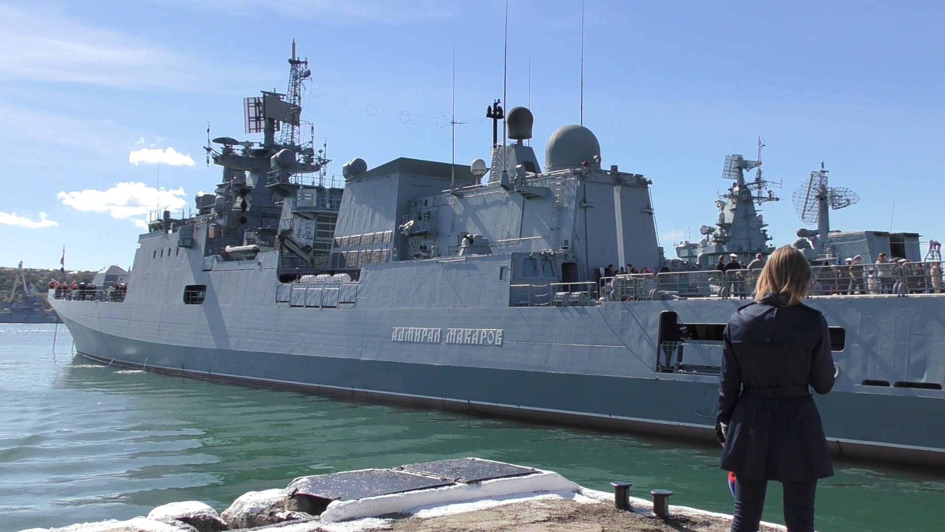 Видеосюжет  Фрегат 