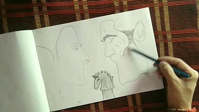 Baahubali & Bhallal dev sketch || Baahubali 2|| pencil sketch || #Baahubali #baahubali2 #shiva смотреть онлайн