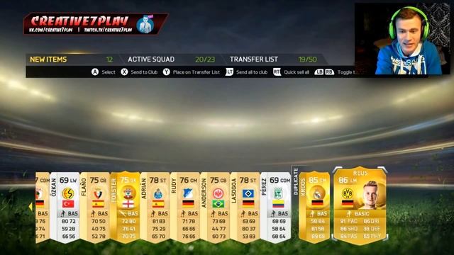 Лучшие НОВОГОДНИЕ паки creative7play FIFA 15 смотреть онлайн