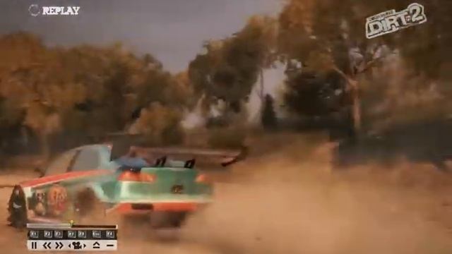 DiRT2 Savage Mitsubishi Evo-X Trail Blazer Reverse in China with G25 900Degrees смотреть онлайн