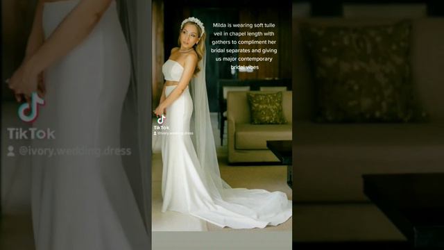 Soft and Elegant wedding veil смотреть онлайн