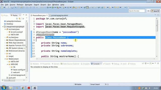 Curso de JSF - Principais Scopos ManagedBean смотреть онлайн