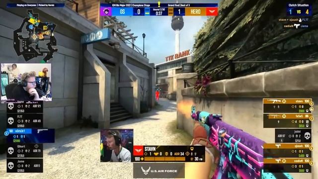 fl0m reacts to IEM 2022 RIO GRAND FINAL! (Heroic vs Outsiders) смотреть онлайн