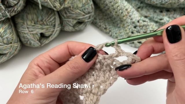 Reading Shawl Crochet Tutorial // Easy To Follow Crochet Pattern // Ophelia Talks Crochet смотреть онлайн