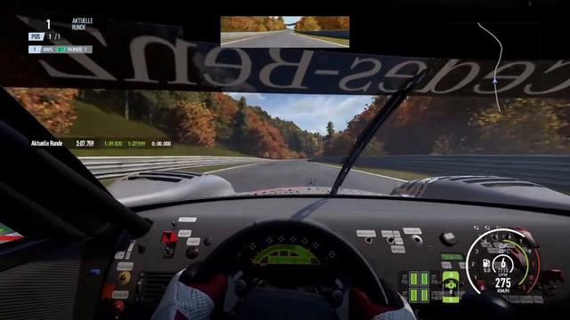 Project CARS 2 - Mercedes-Benz CLK-LM GT1 @Nordschleife смотреть онлайн