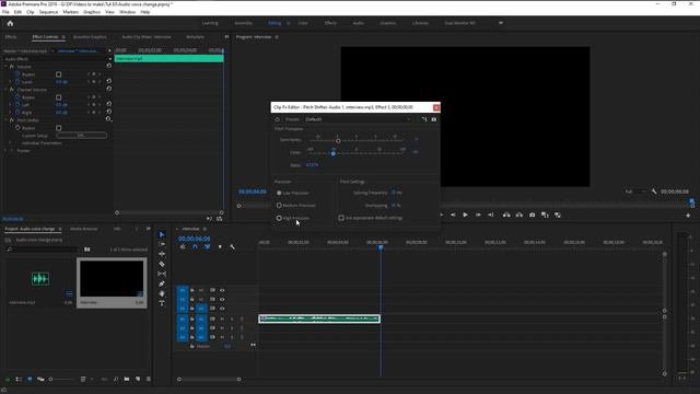 How to Change your Voice into Someone Else | Premiere Pro Tutorial смотреть онлайн