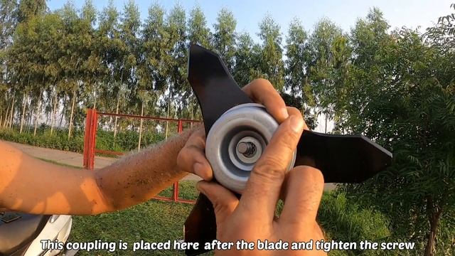 How to install brush cut blade on a brush cutter|Stihl FS 120 смотреть онлайн