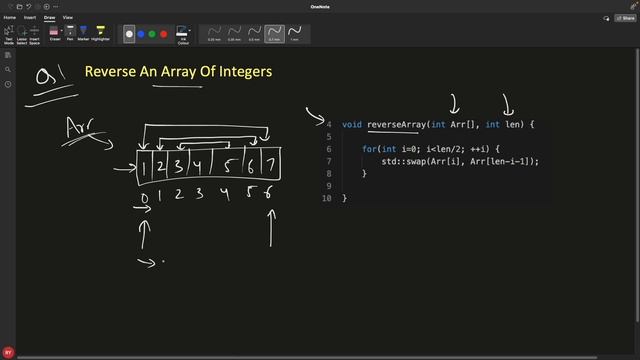 Reverse An Array смотреть онлайн