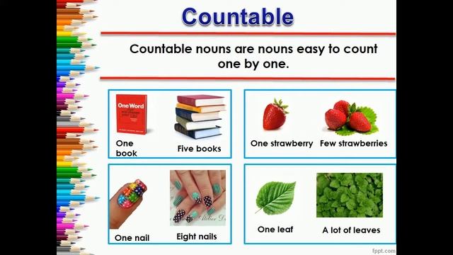 Countable and Uncountable Nouns смотреть онлайн