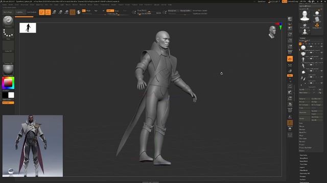 Первые результаты работы в ZBrush #3dstart @JohnCenterStudio смотреть онлайн