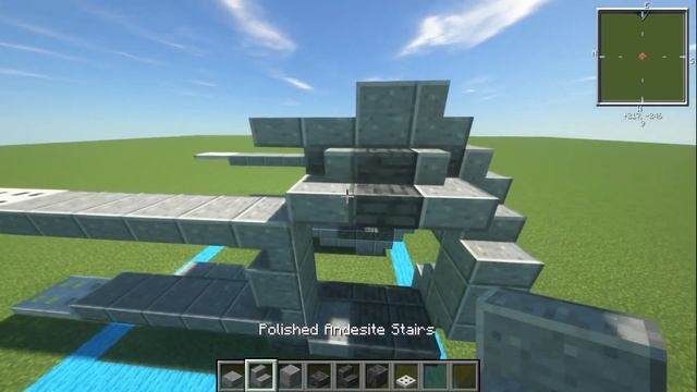 Minecraft Tutorial: Star Wars: How to Make a TIE Interceptor / IN смотреть онлайн