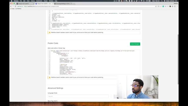 What in Webflow 007 - Snappy Scrolling Using FullPage JS смотреть онлайн